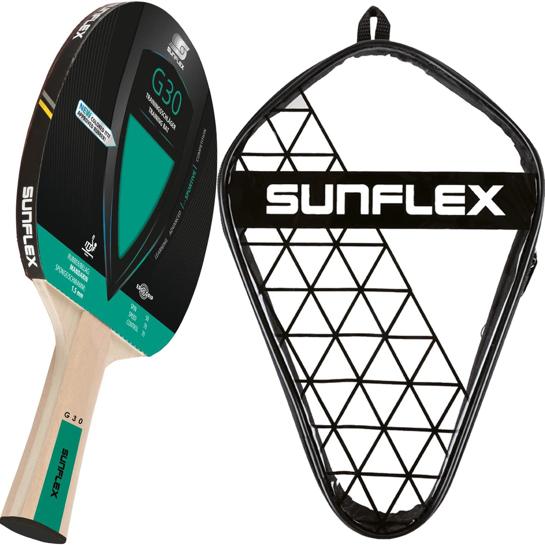Sunflex® Color COMP G30 Tischtennisschläger | Tischtennis Racket Bat TT Hobby Trainingsschläger | an