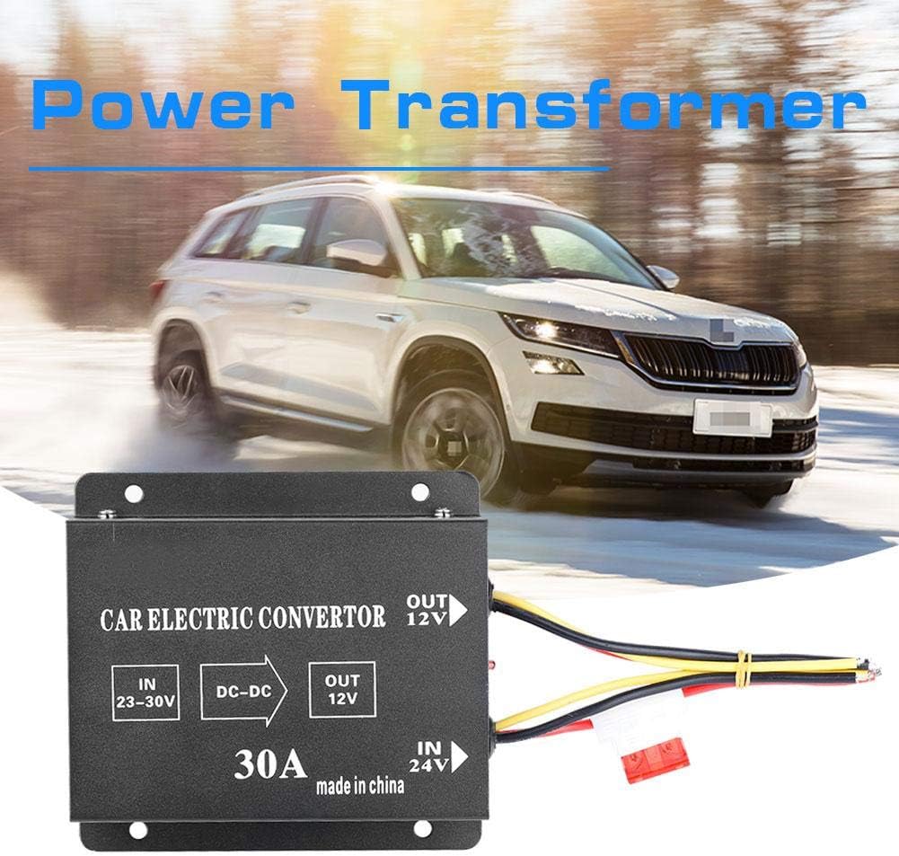DC 24V bis 12V Stromrichter PKW LKW Elektrischer Wechselrichter Spannungsreduzierer Abwärtstransform