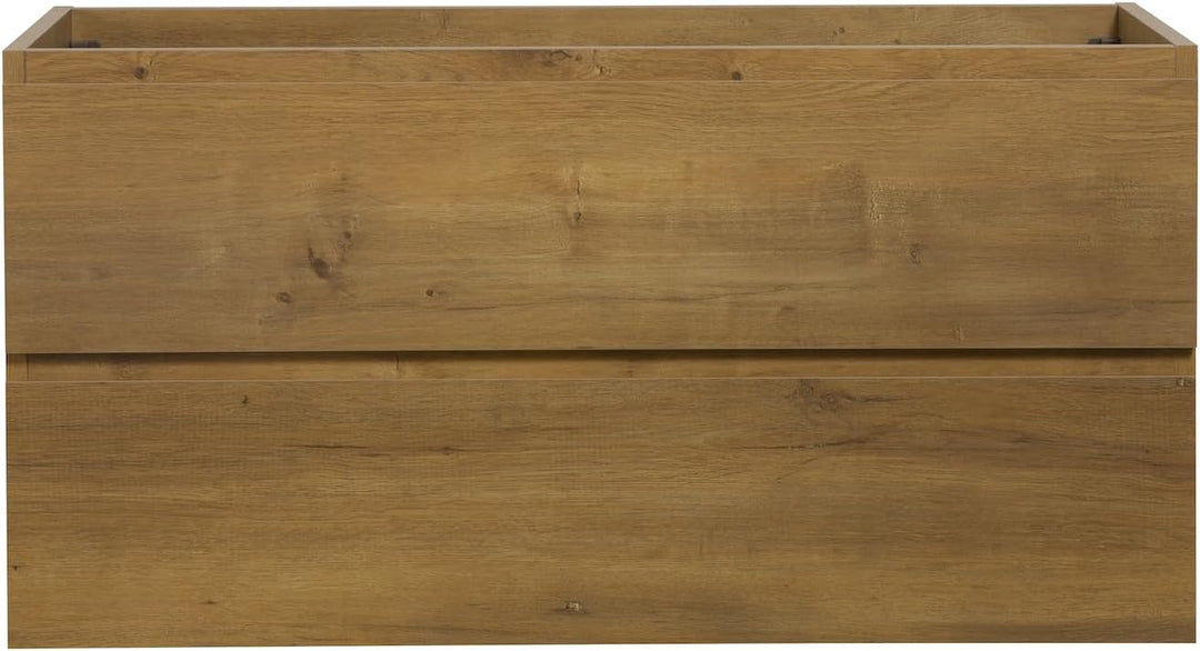 Waschbeckenunterschrank Angela 100cm - Eiche - Unterschrank Badmöbelset Unterschrank, Eiche 100cm, U