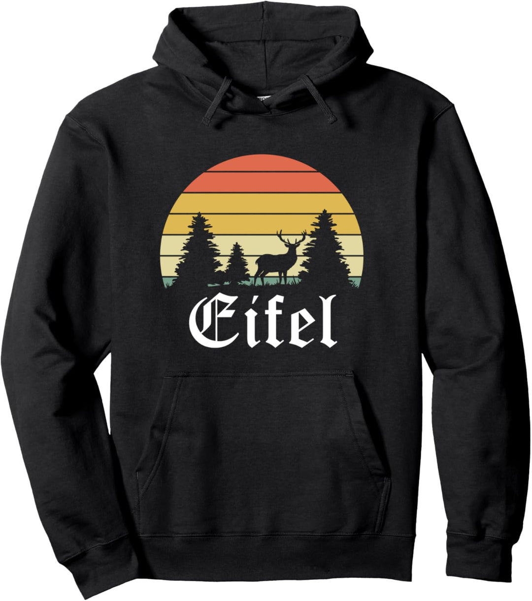 Eifel Souvenir Retro Pullover Hoodie