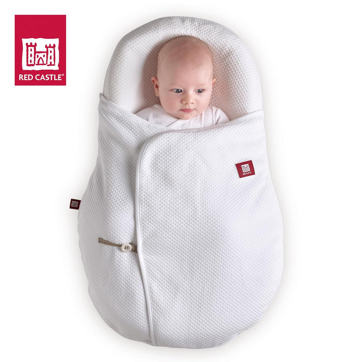 Red Castle - Cocoonacover - Leichte Baumwolle Decke, Weiss