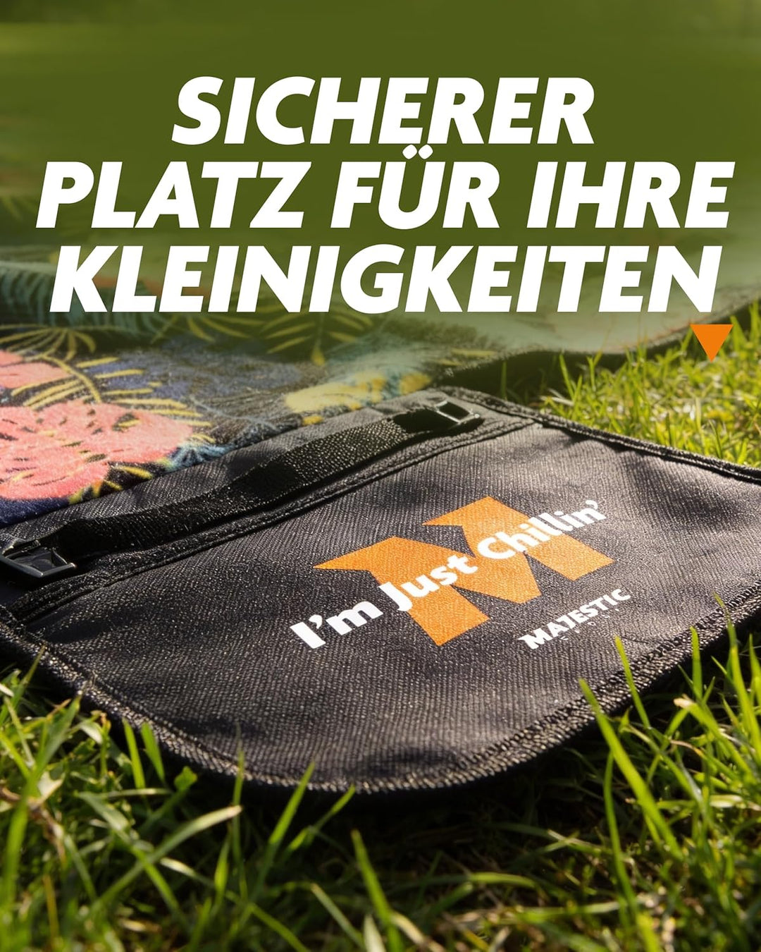 Picknickdecke 200x200 cm Wasserdicht &amp; Sandfrei — Isolierte XXL Stranddecke für 4-6 Personen mit Tra