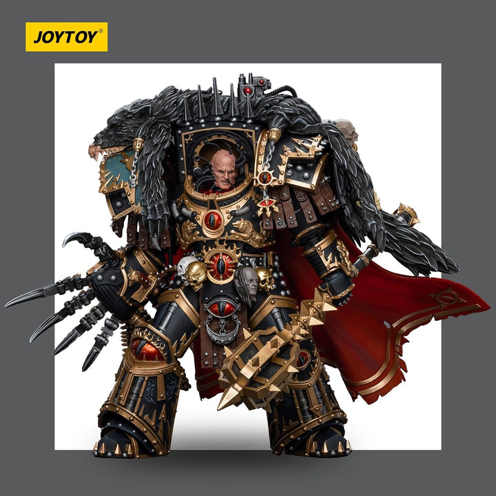 JOYTOY Warhammer 40k Sons of Horus Warmaster Horus Primarch of The XVlth Legion 1/18 Action Figur，Ko