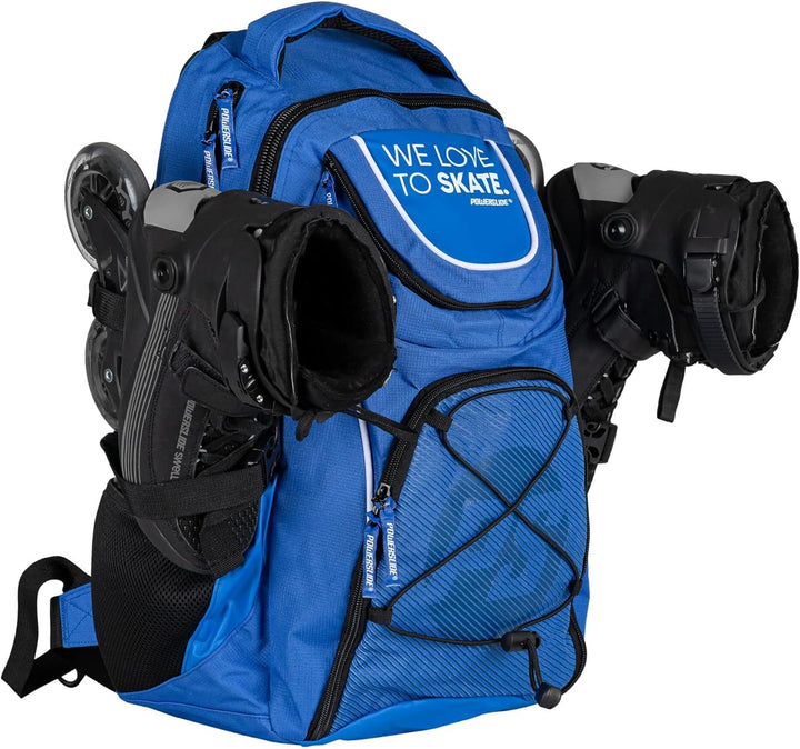 Powerslide Rucksack We Love To Skate Color Blau