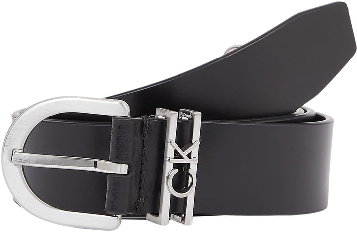 Calvin Klein Damen Gürtel 80 Ck Black, 80 Ck Black
