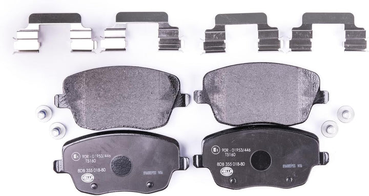 HELLA PAGID 8DB 355 018-801 Bremsbelagsatz - T5160 - Dicke/Stärke: 19mm - Bremssystem: Lucas - nicht