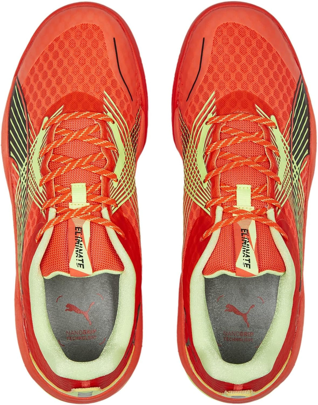 Puma Herren Eliminate Power Nitro IIHallenturnschuh 40 EU Red Blast Fast Yellow Puma Black, 40 EU Re