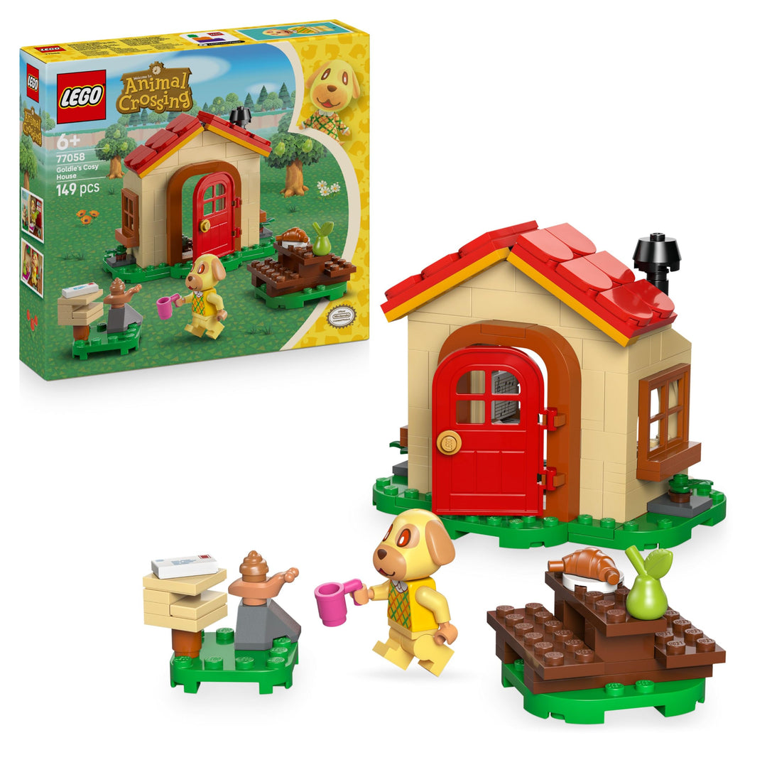 LEGO Animal Crossing - Bienchens gemütliches Haus - Spielzeug mit Minifigur, Klavier, Picknicktisch