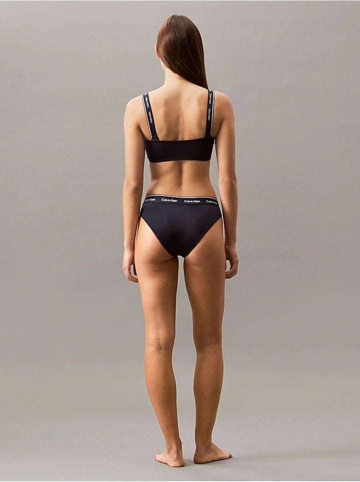 Calvin Klein Damen Bikinihose mit Logobund XS Blue (Dark Sapphire), XS Blue (Dark Sapphire)