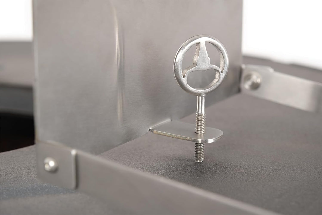 MOESTA-BBQ 19969 Jörn Adapter für Flammlachsbrett - Erweiterung aus Edelstahl - flexibel montierbar