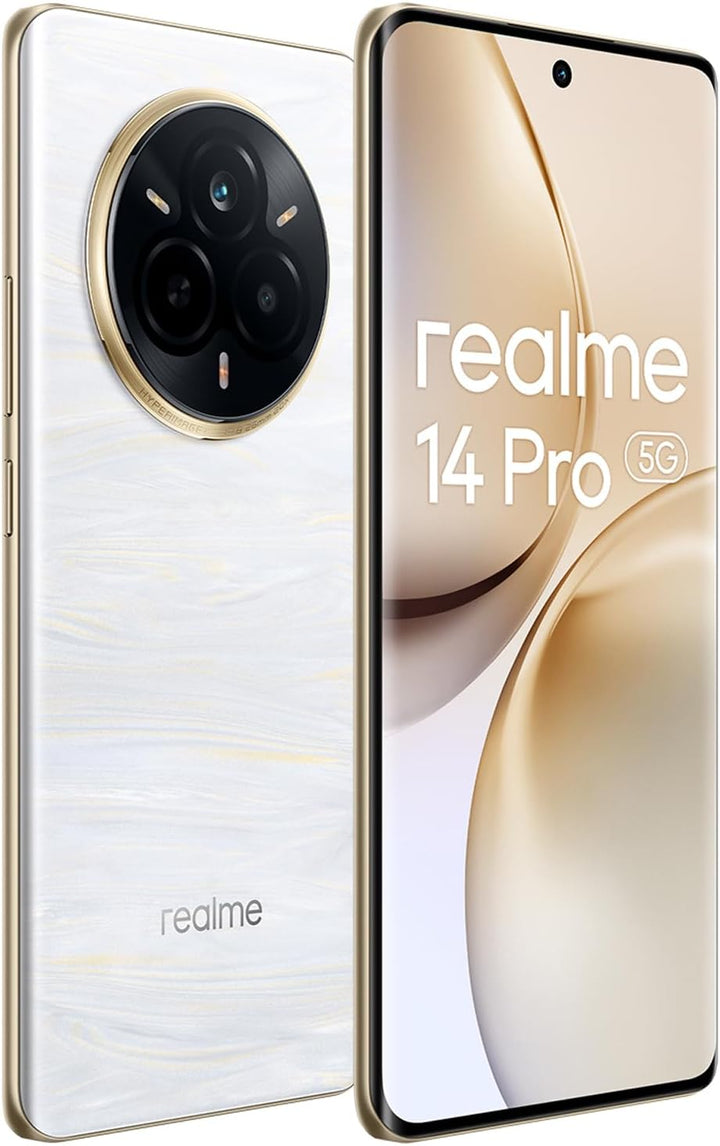 realme 14 Pro 5G Smartphone | 12GB RAM 512GB Speicher | 50MP Kamera | 120Hz OLED Display | 6000mAh A