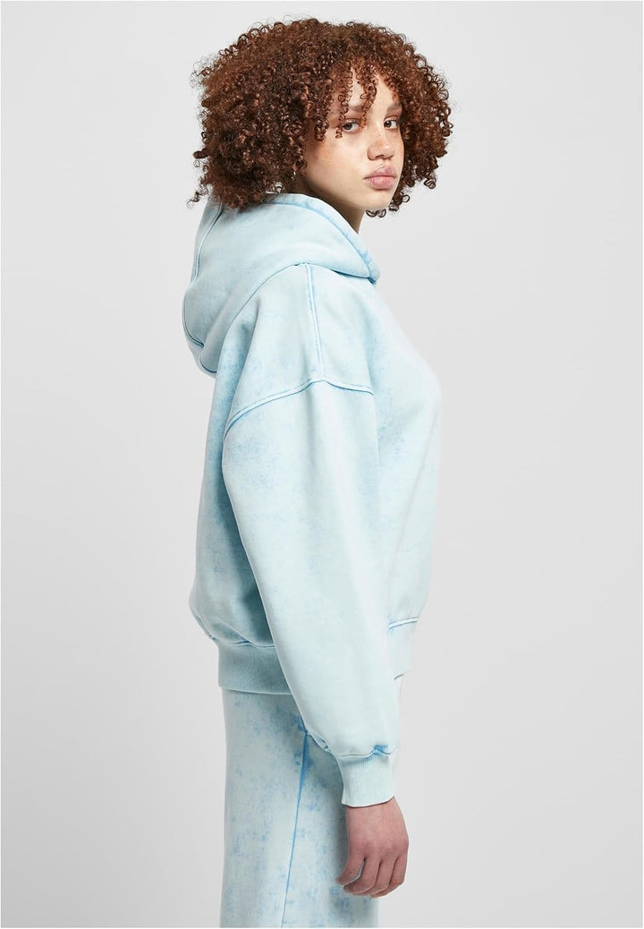 Urban Classics Damen Ladies Oversized Towel Washed Hoody Balticblue 3XL, Balticblue 3XL