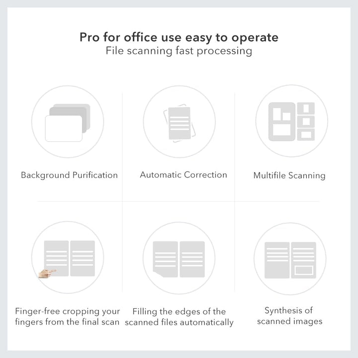 K2 Dokumentenscanner 23 MP: Automatisches Flachrechnen bis zum A3-Format Buchscanner OCR in Echtzeit