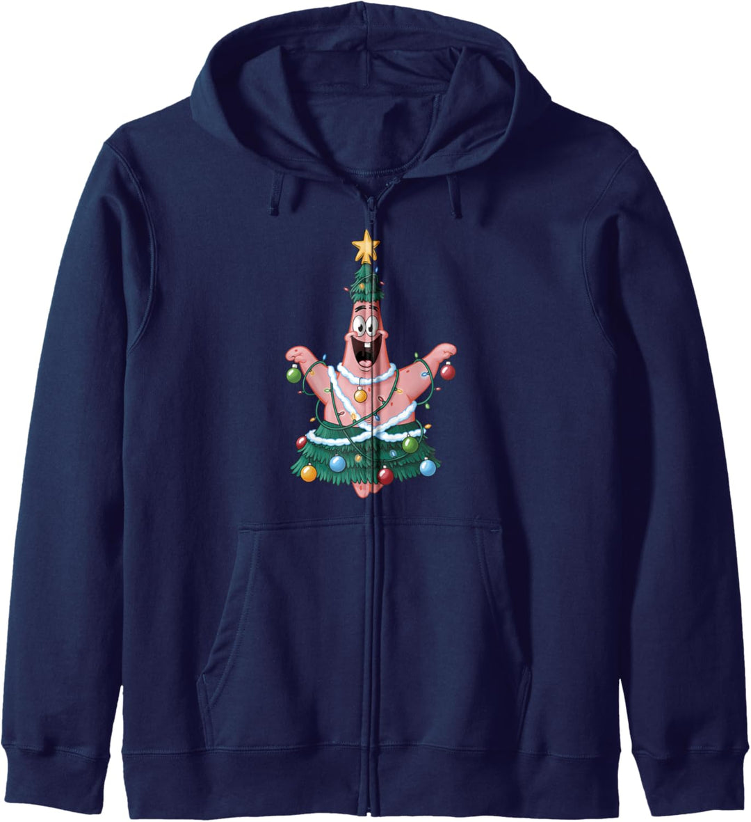 Spongebob Squarepants Patrick Star Christmas Tree Kapuzenjacke