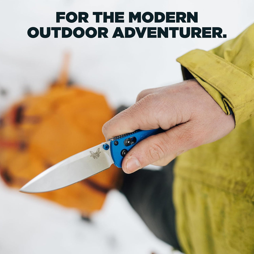 BENCHMADE Unisex Adult 535 Bugout, Blue, small