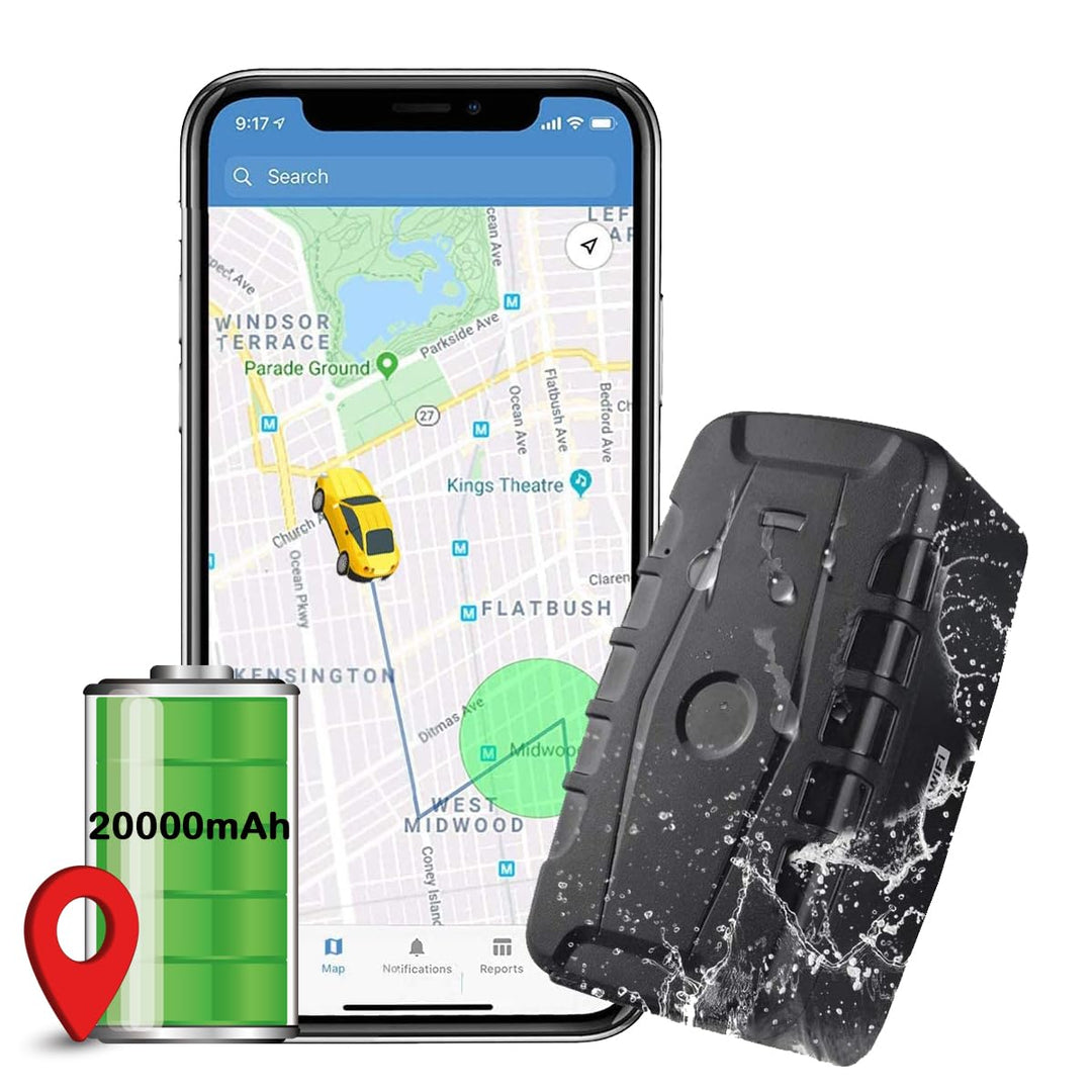 GPS Tracker 20000mAh Magnet Lange Standby GPS Sender für Auto, Flotte, LKW, Motorrad Ortung Wasserdi
