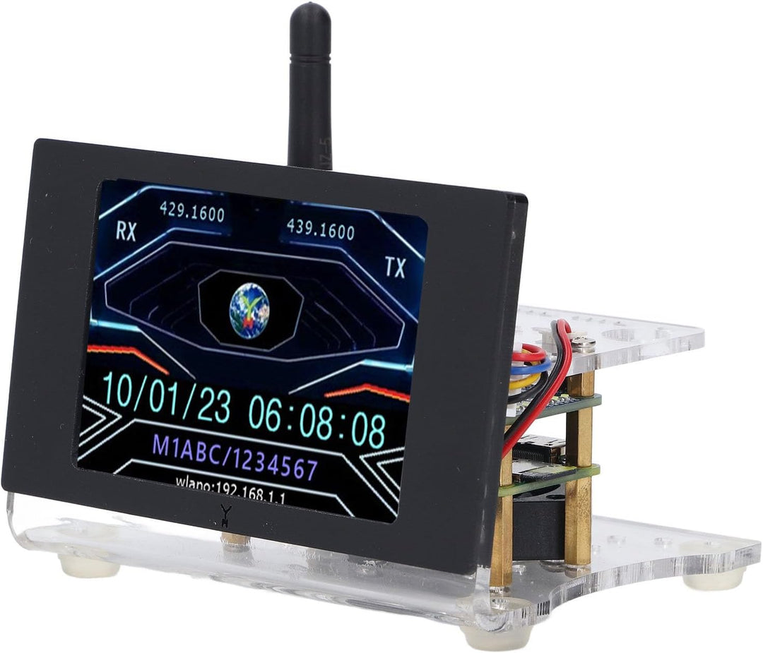 MMDVM Digitales Sprachmodem, 3,5-Zoll-Farbbildschirm, DMR-Hotspot, Simplex-Hotspot-Modul mit WLAN-Et