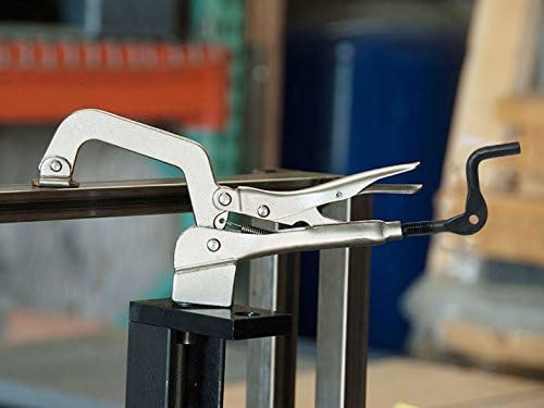 Inserta Zange, ø 5/8 Zoll Einsatz, 5,1 cm Halstiefe, 6,5 cm Öffnung, Tisch-Klemme, hinterer Kurbelgr