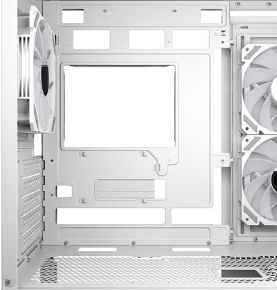 Sharkoon MK6 RGB PC Gehäuse, Micro-ATX, Weiss