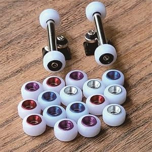 Leefai Pro fingerboard wheels (rollen) -Handmade Alloy core Mini Finger Skateboard Wheel (Räder)-Mea