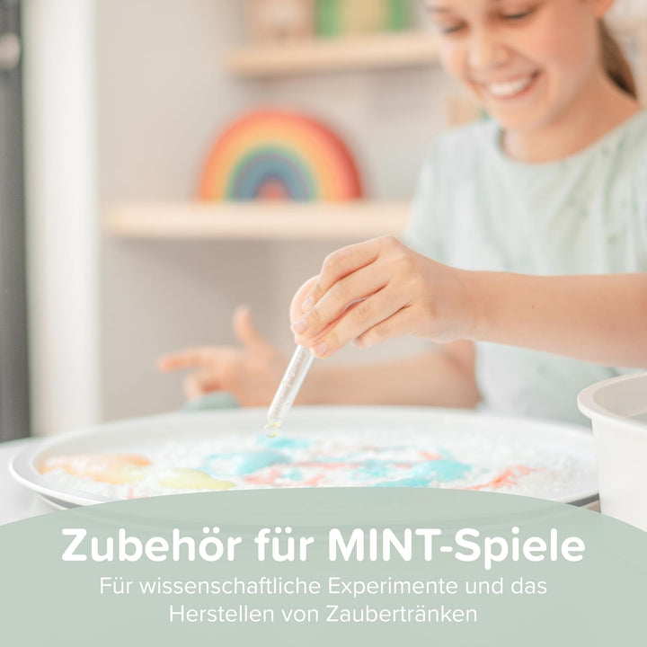 Inspire My Play 6 x Pipetten für Kinder – Pipetten-Tropfer für Kinder – Sensorisches Spielzeug und Z