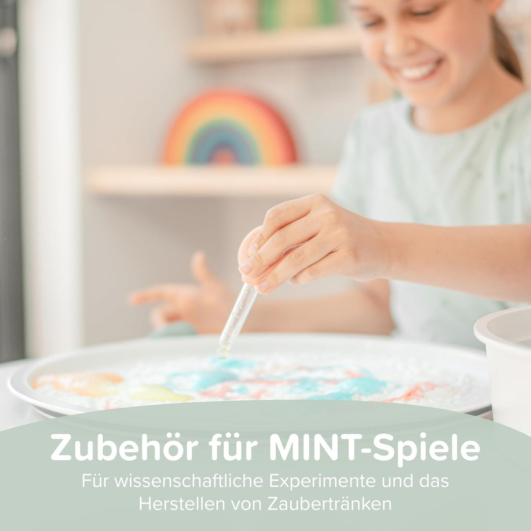 Inspire My Play 6 x Pipetten für Kinder – Pipetten-Tropfer für Kinder – Sensorisches Spielzeug und Z