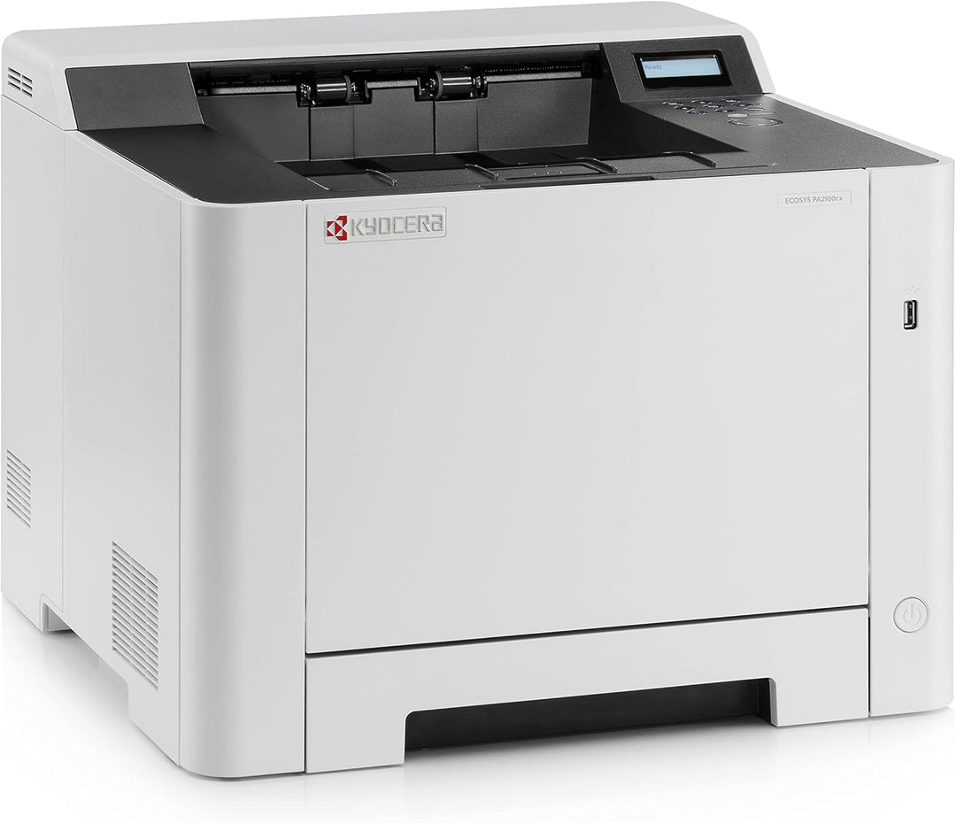 Kyocera Klimaschutz-System Ecosys PA2100cx Laserdrucker. Farblaserdrucker für 21 Seiten pro Minute.