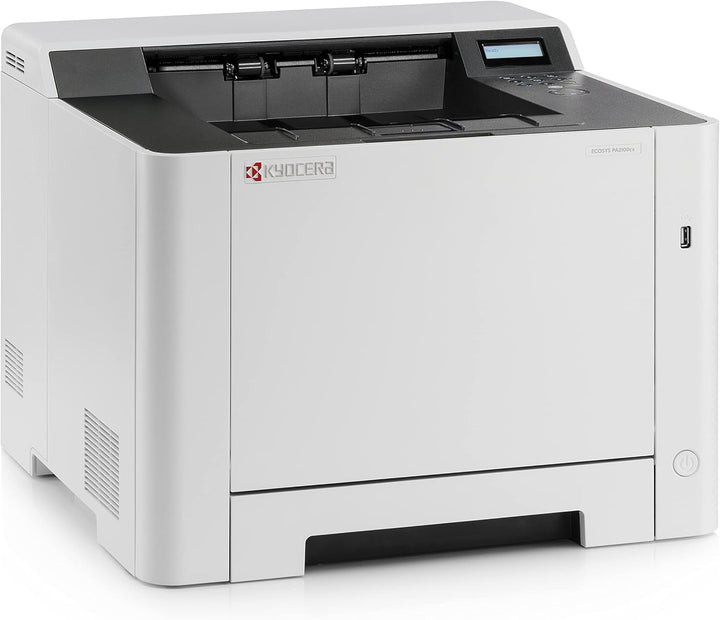 Kyocera Klimaschutz-System Ecosys PA2100cx Laserdrucker. Farblaserdrucker für 21 Seiten pro Minute.