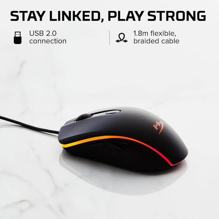 HyperX Pulsefire Surge – RGB Gaming Maus Pulsefire Surge - RGB Single, Pulsefire Surge - RGB Single