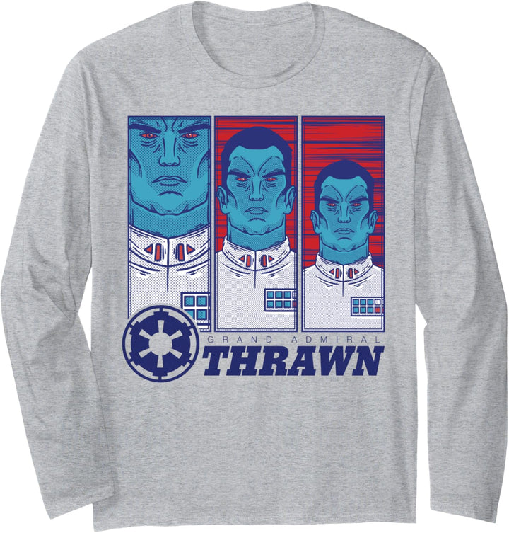 Star Wars Admiral Thrawn Panels Langarmshirt