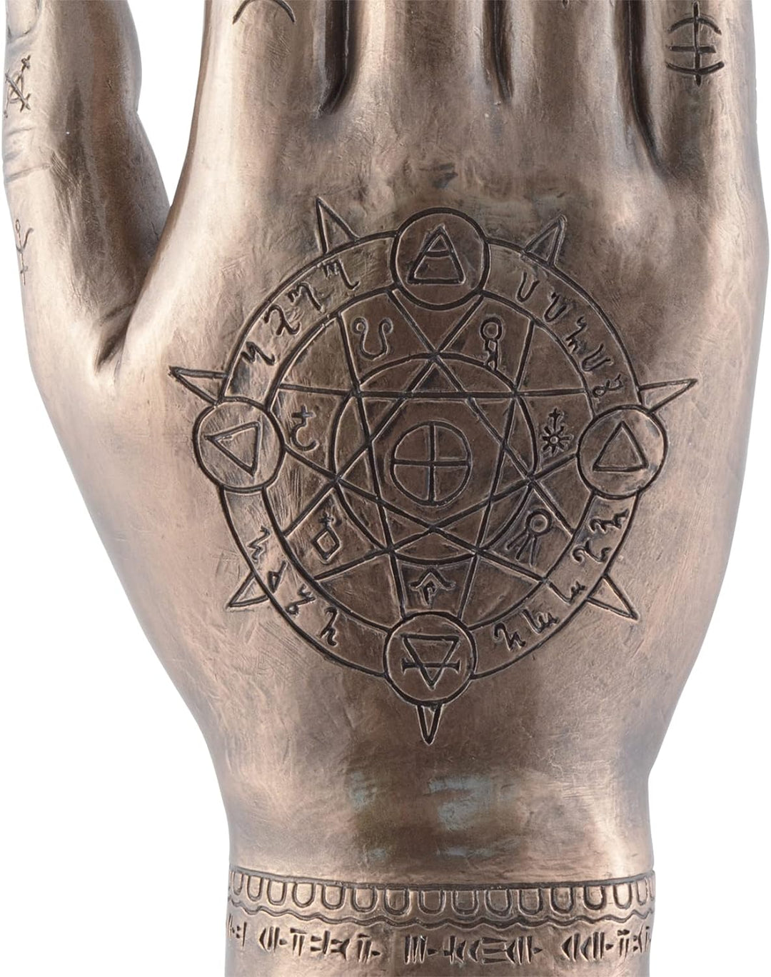 VOGLER Joh. Vogler GmbH Hand der Fatima mit magischen Symbolen verziert - bronziert by Veronese