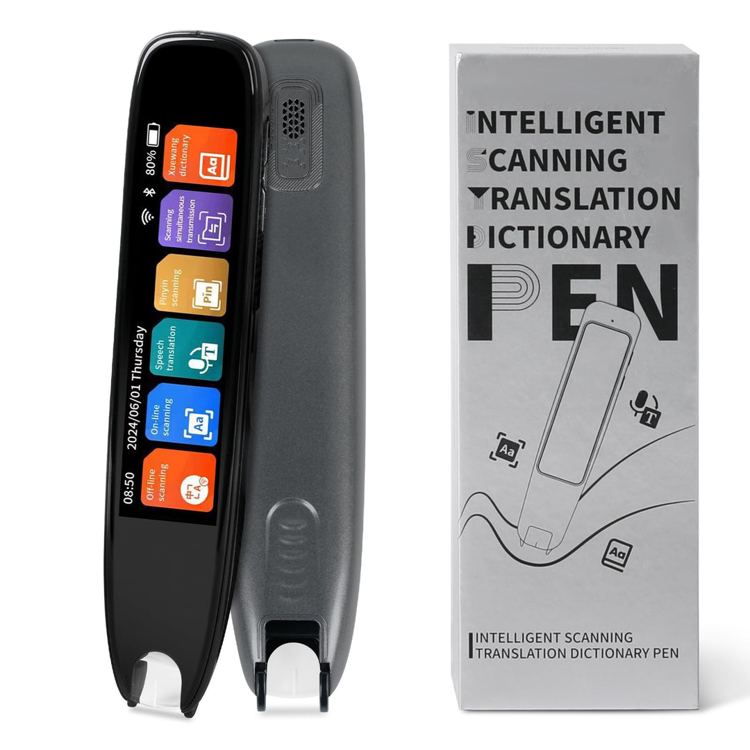 Scan Übersetzer Stift, Online 142 Sprachen Scan Reader Pen Lesestift mit 3,7 Zoll Touchscreen, Echtz