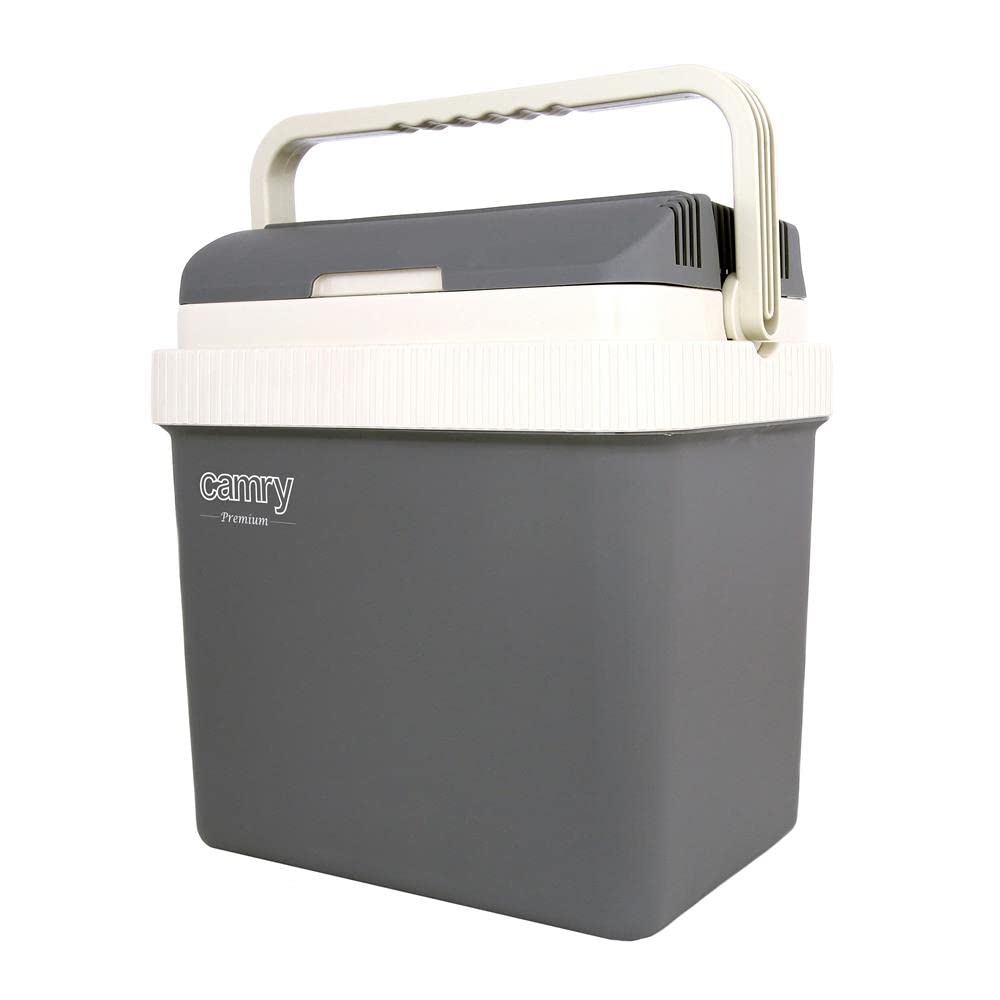 Camry CR 8065 Tragbare Elektrische Kühlbox, 21 Liter, Camping-Kühlschrank, 12 V und 220-240V für Aut