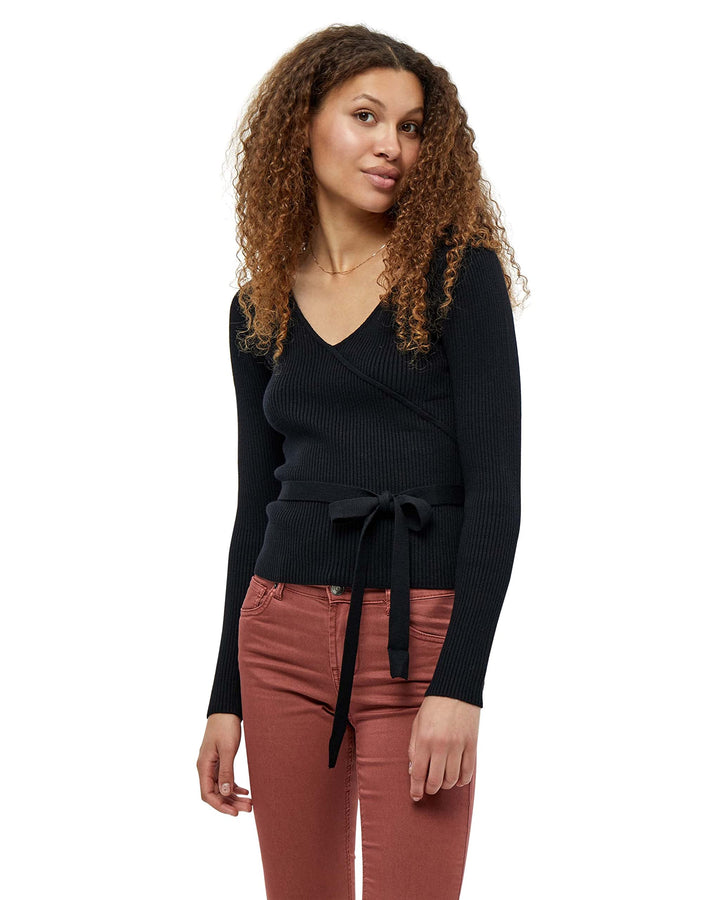 Desires Women's Jea Wrap Cardigan XL 9000 Black, XL 9000 Black