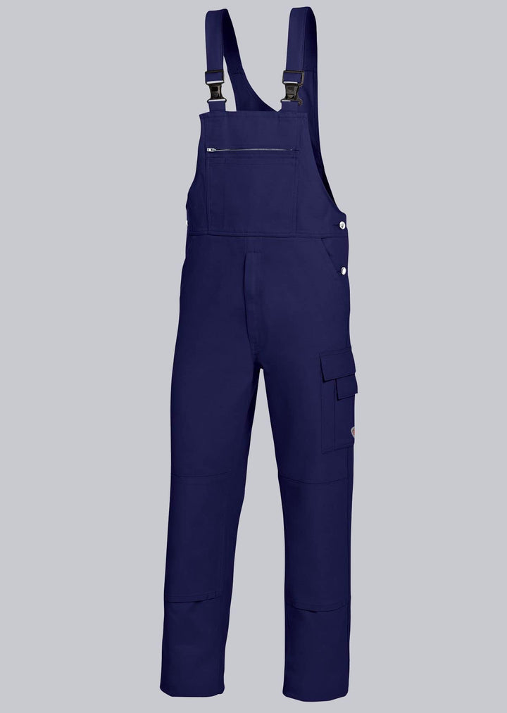 BP Workwear Basic 1482-060-10 Latzhose - Stoffhosenträger mit Gummieinsatz - Taschen für Knieschoner