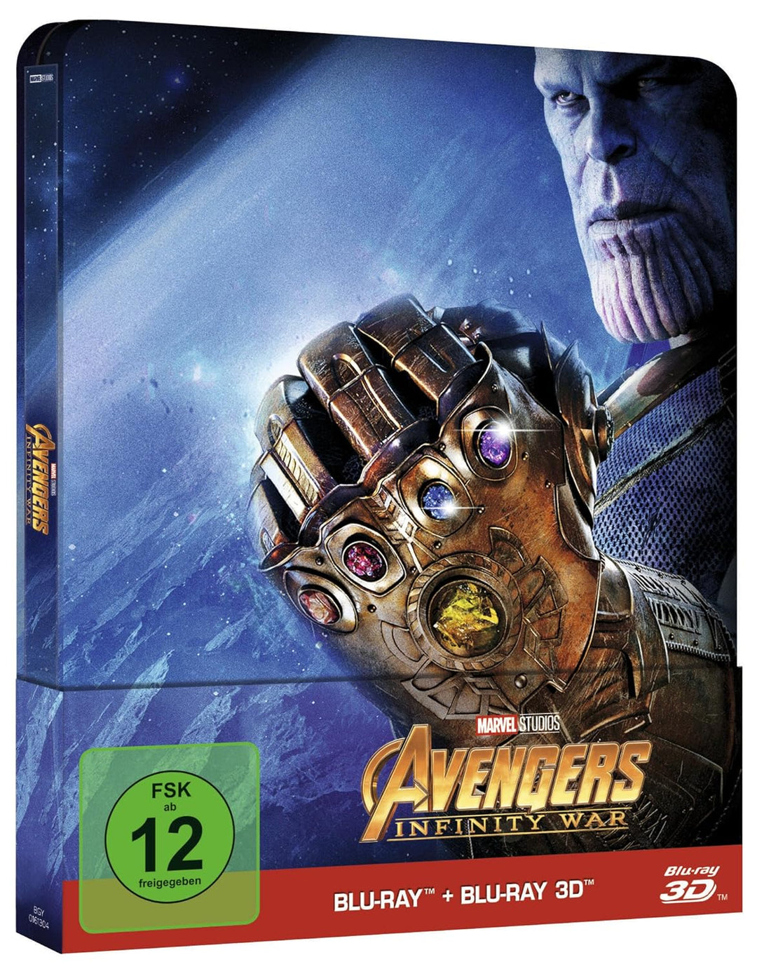 Avengers: Infinity War Steelbook - 3D + 2D [3D Blu-ray] [Limited Edition], 3D