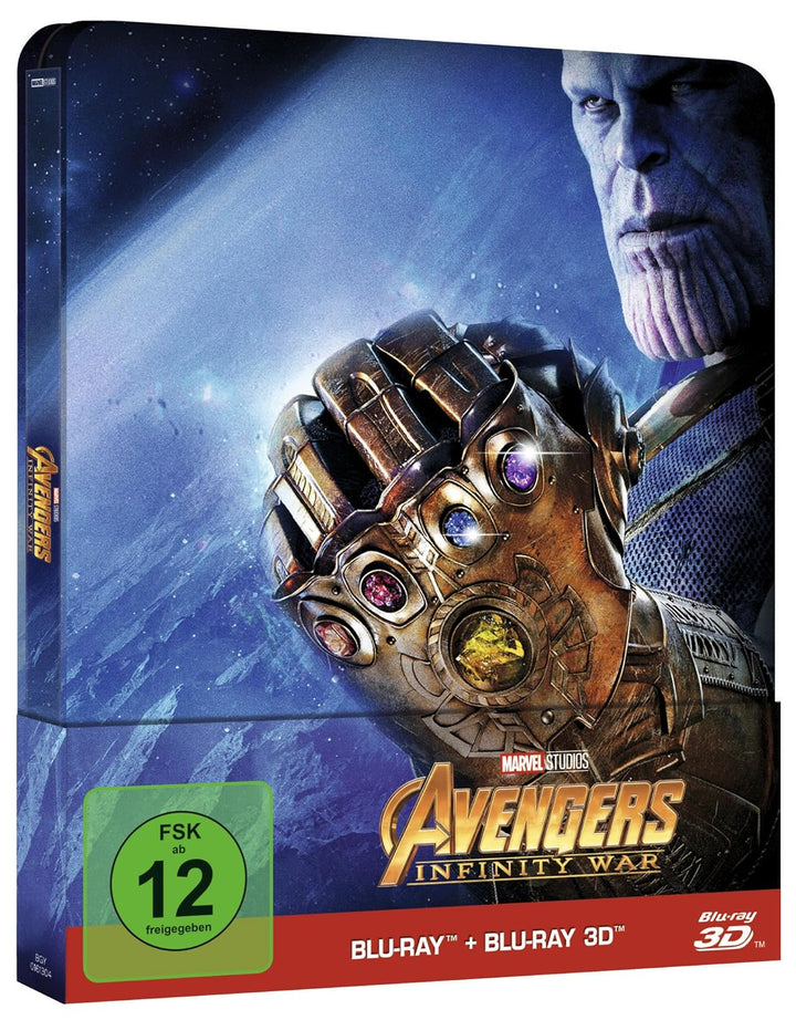 Avengers: Infinity War Steelbook - 3D + 2D [3D Blu-ray] [Limited Edition], 3D