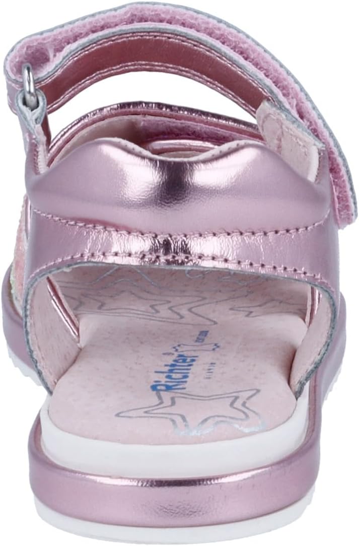 Richter Kinderschuhe Mädchen Halbschuhe Klett Sandale Rosa Freizeit 29 EU Candy Lime Candy, 29 EU Ca