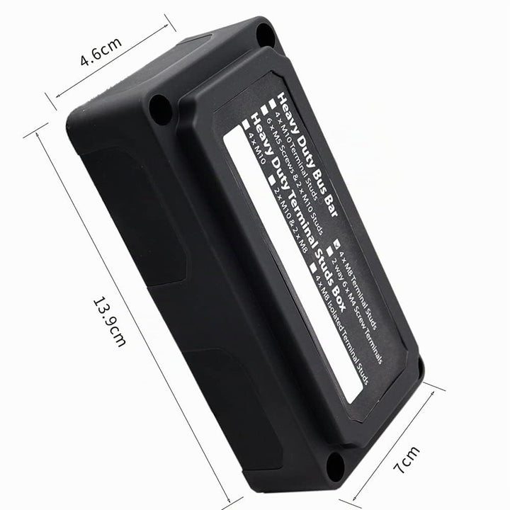 300A Sammelschienenkasten 12V - 48V DC 4X M8 Sammelschiene für Geländewagen Boot Camper Car Heavy Du