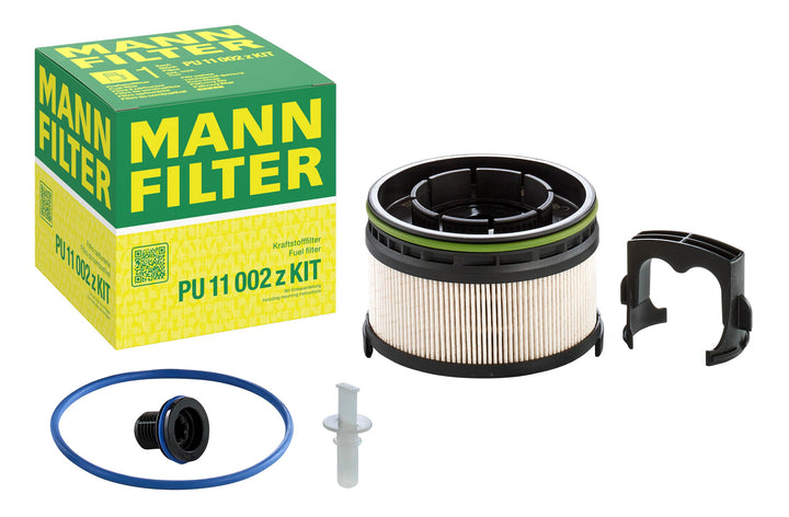MANN-FILTER PU 11 002 z KIT - Kraftstofffilter Satz mit Dichtung / Dichtungssatz Kraftstofffilter –