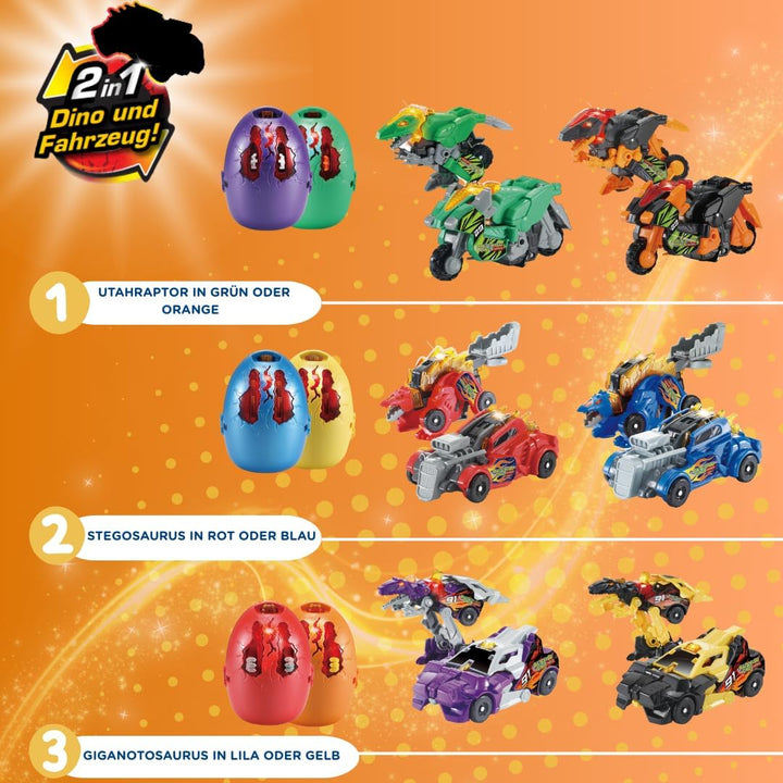 VTech Switch & Go Dinos - Surprise Ei Serie 2