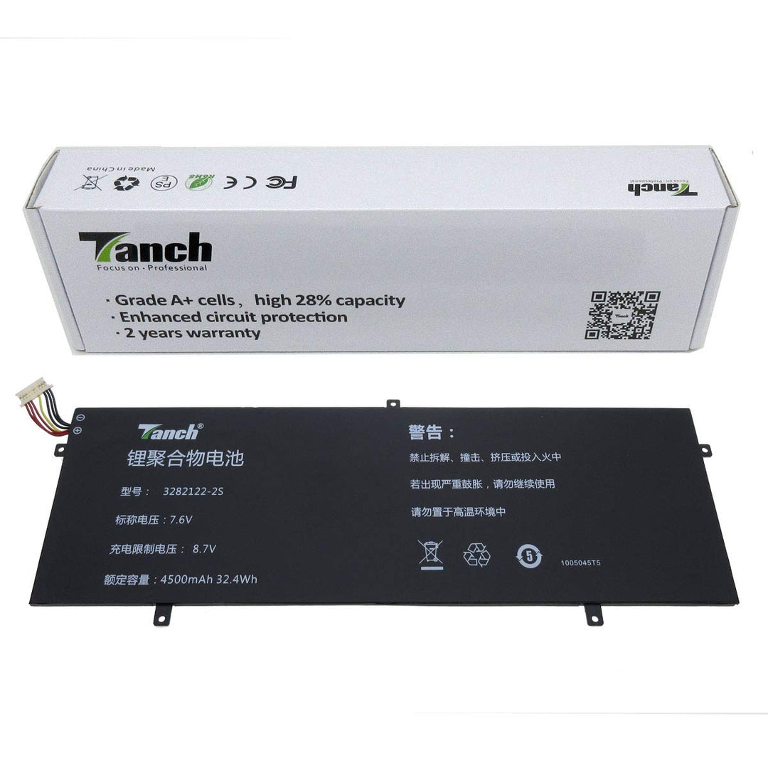 Tanch Laptop-Akku für Jumper Ezbook 3S 3 Pro V4 EZbook 3L Pro Peaq Slim S130 Trekstor Surfbook A13B