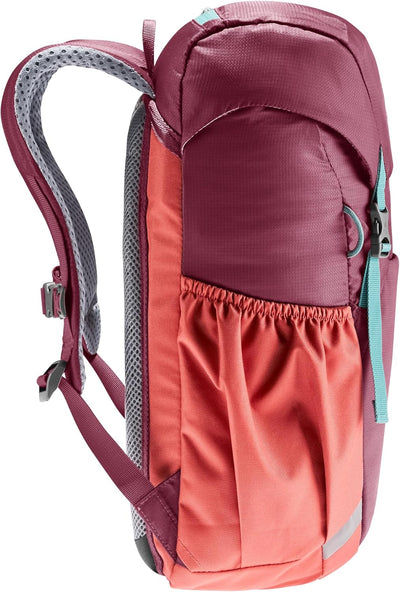 deuter Unisex Kinder Junior Kinderrucksack (1er Pack) Maron-currant 18 L Single, Maron-currant 18 L