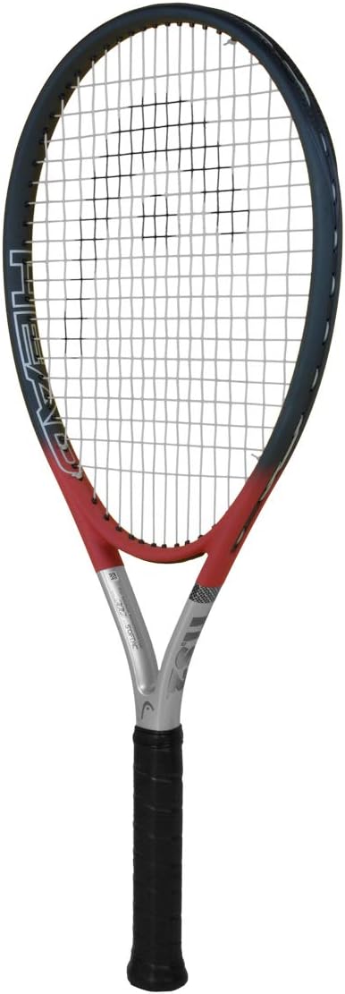 HEAD Damen, Herren Tennisschläger TI S2 schwarz/rot/silber L3, schwarz/rot/silber L3