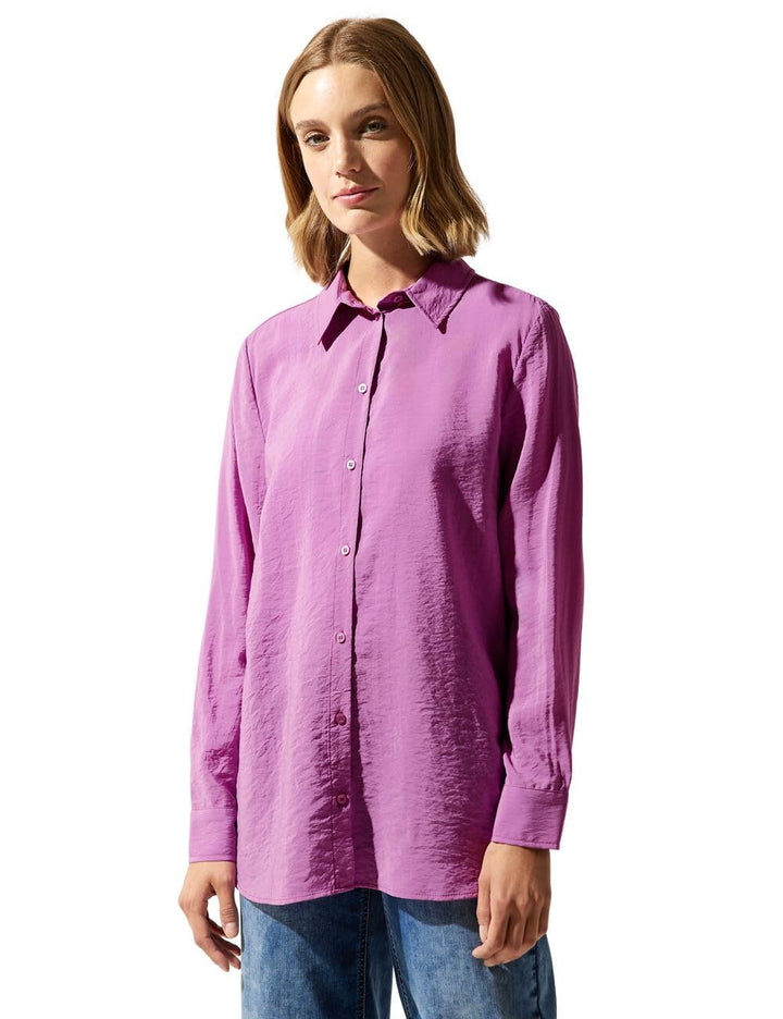 Street One Damen Hemdbluse 34 Meta Lilac, 34 Meta Lilac