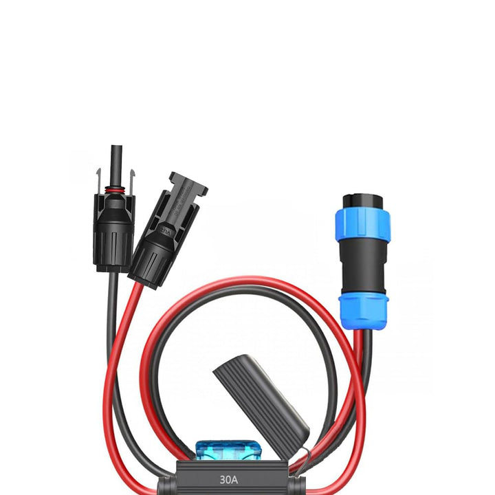 Solarkabel Solarstecker auf Aviation Plug,2 polig Luftfahrtstecker wasserdichter Steckverbinder für