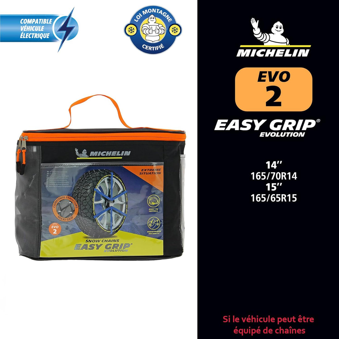 Michelin 008301 Easy Grip Evolution Composite-Schneekette, EVO 2, EVO 2
