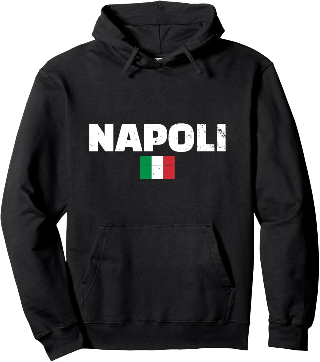 Napoli Vintage Italien Italienische Flagge Italiener Pullover Hoodie