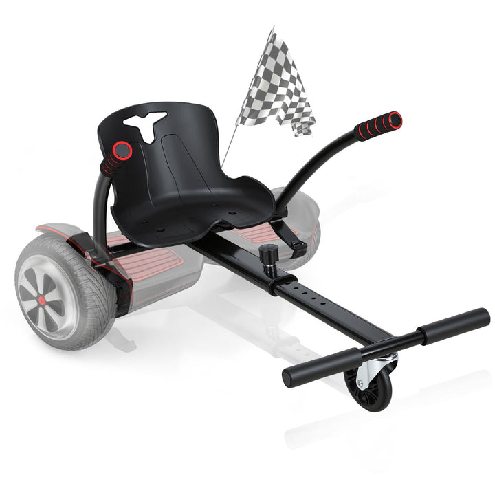 Herrselsam Hoverboard Sitz, Hoverboard mit Sitz verstellbarer,Sitzscooter Kompatibel Sitz für 6,5-10