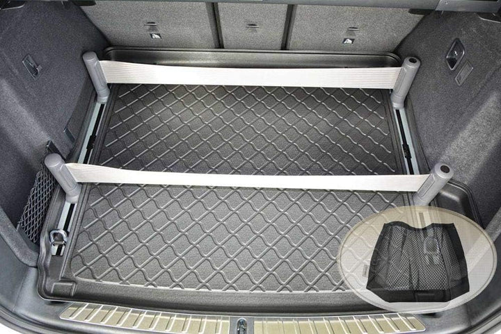 Z3294161 Gummierte Kofferraumwanne fahrzeugspezifisch + Klett-Organizer (Laderaumwanne, Kofferraumma